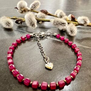 Брасле з рубіну купити у Львові